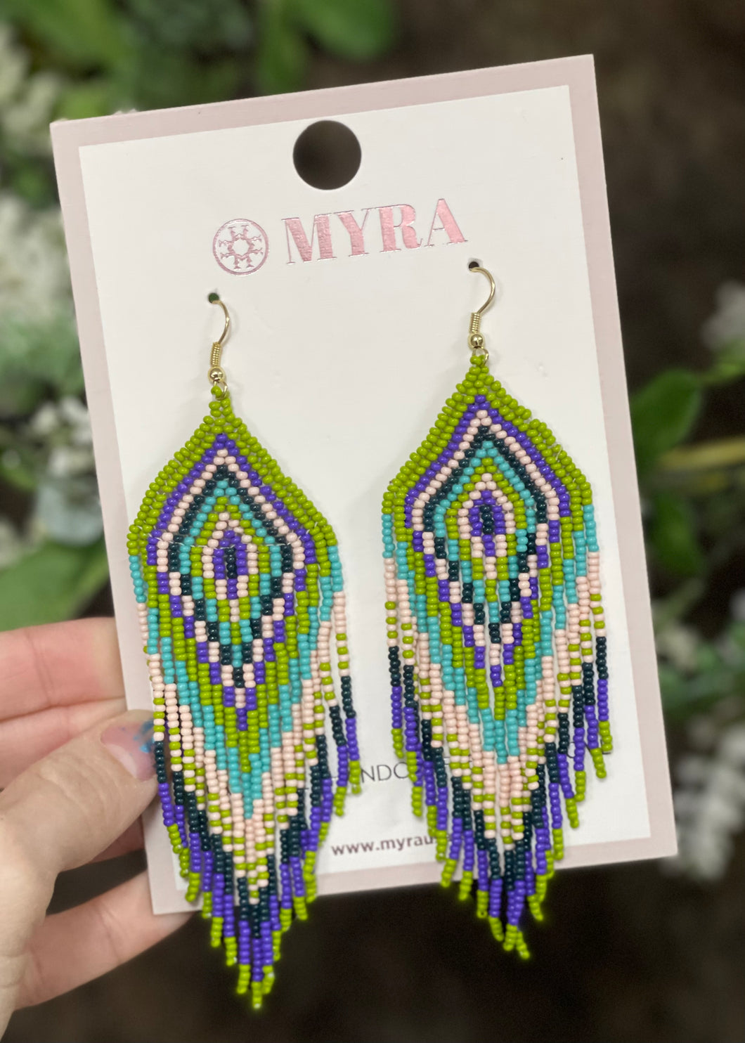 Verde Canyon Beaded Earrings - Farm Town Floral & Boutique